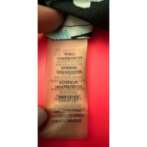 Calvin Klein Floral Long Sleeve Button Up- Sz M - Picture 12 of 12